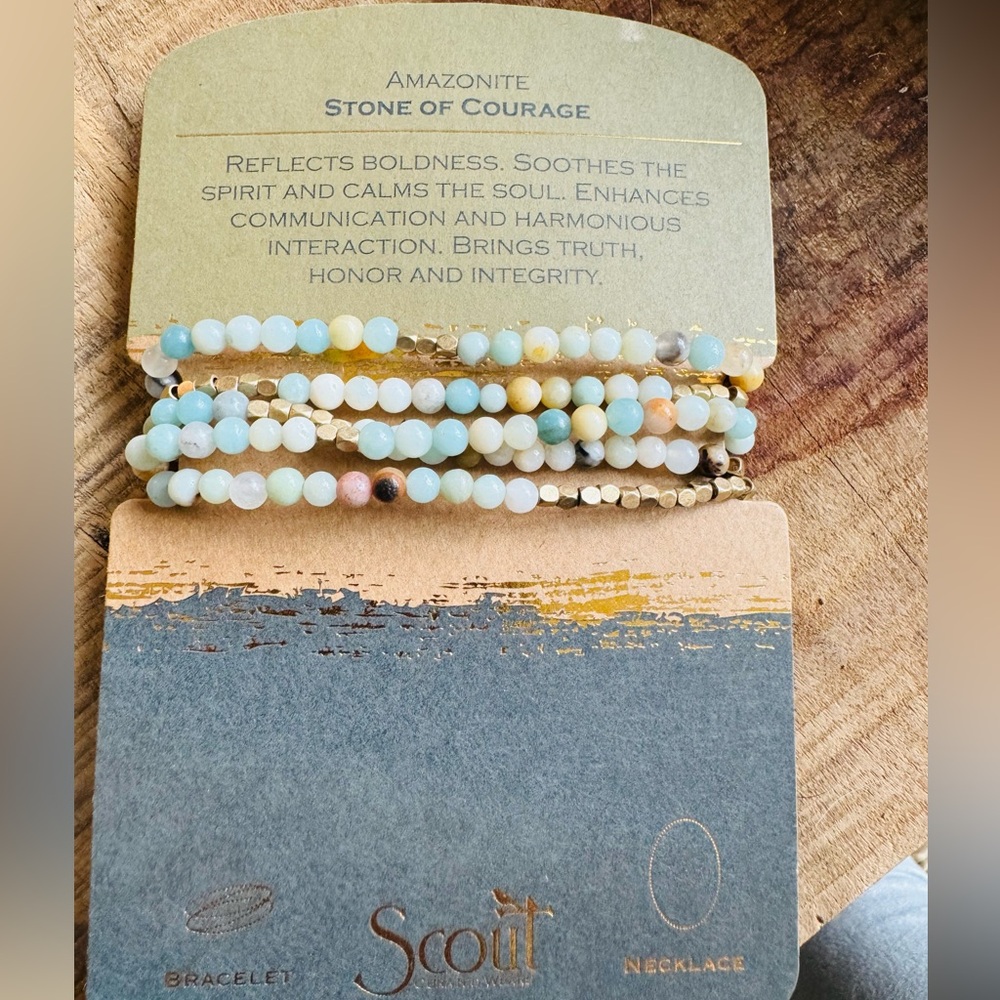 Scout Gemstone Bracelet/Necklace